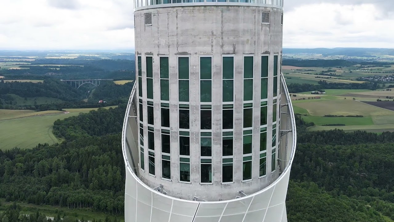 Look into the TK Elevator Test Tower 2021