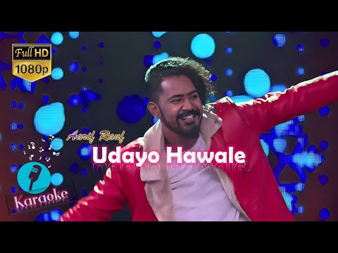 Udayo Hawale - Aarif Rauf (Lyrical Karaoke) | Instrumental | Music Track