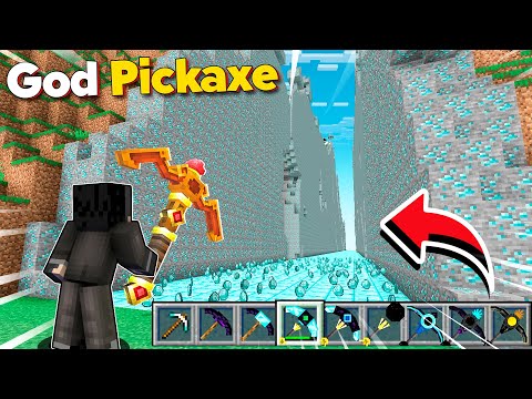 Clyde's EPIC OP PICKAXES in Minecraft