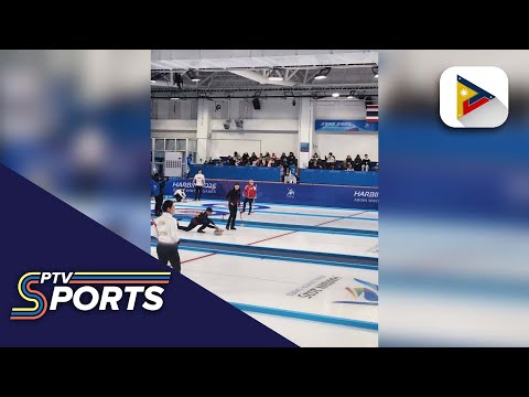 PH curling duo Pfister at Dubberstein, wagi kontra Kazakhstan, 11-2, sa huling round-robin match...