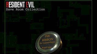 Resident Evil save room compilation 