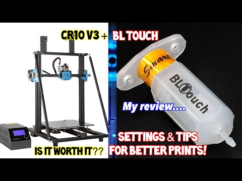 Creality cr10 v3 review | cr10 v3 & bl touch worth it? | 3D print hacks & tips for better prints