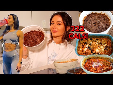 Healthy and Easy BAKED OATS 3 ways Low Cal