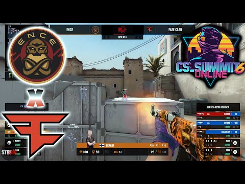 🇫🇮 xseveN ON FIRE! 🇫🇮 ENCE vs 🇪🇺 FaZe DUST2 HIGHLIGHTS - cs_summit 6