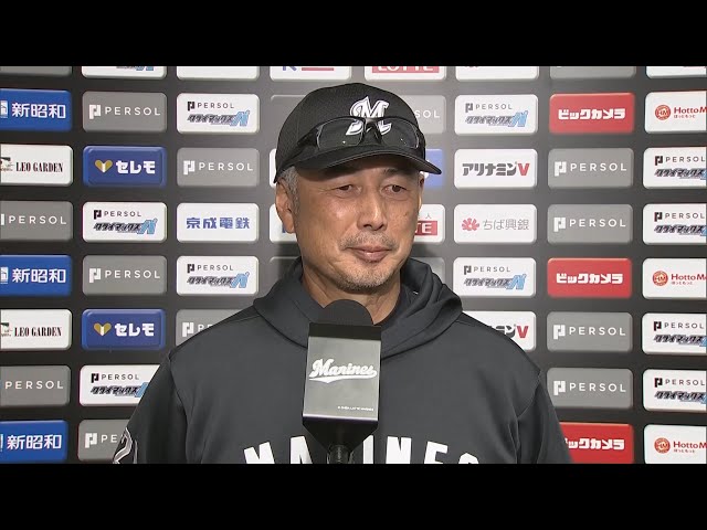 10月16日 千葉ロッテマリーンズ・吉井理人監督 試合後インタビュー