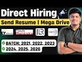 Direct Hiring EY TechM Wipro Rupeek 13 Companies Hiring Off Campus Drive 2026 2025 2024 21