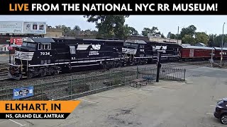Indiana · Elkhart · Train (Fixed View · East) live stream