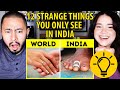 12 STRANGE THINGS YOU ONLY SEE IN INDIA | Bright Side | Reaction by Jaby Koay & Achara Kirk! DEFAULT Thumbnail
