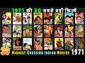 Top 30 Highest GROSSING Indian Movies Of 1971 Bollywood S BIGGEST Hits Of 1971 Hit Or Flop 1971