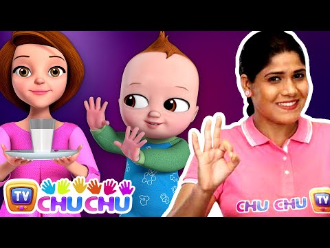 नहीं नहीं दूध नहीं गीत (No No Milk Song) - ChuChu TV Hindi ISL Videos for Kids