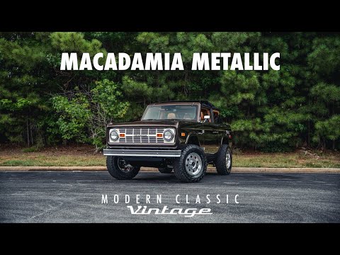 🤎 Chocolate Macadamia Metallic  | Vintage Modern (formerly Vintage Broncos)