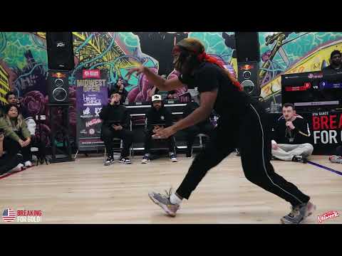 Hannah Vs Pep-C- B-Girl Top 16 - Midwest Open 2023 - Breaking For Gold USA - BNC