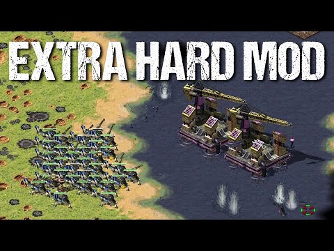 Red Alert 2 | Extra Hard Mod | PEPPER THEM ALL vs Brutal Ai