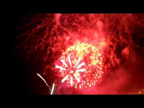 Un verdadero show de fuegos artificiales