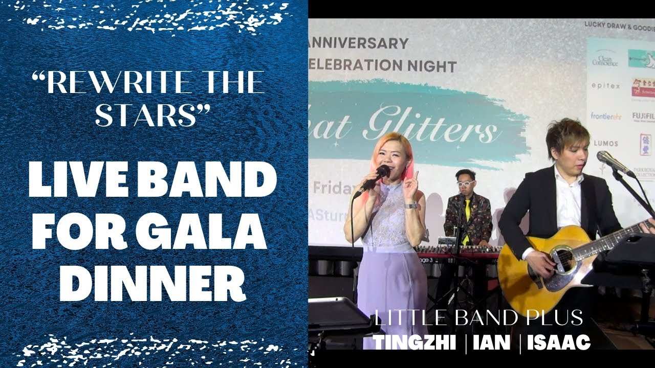 Singapore Live Band | Rewrite The Stars - The Greatest Showman | Duet |  Little Band Plus Cover