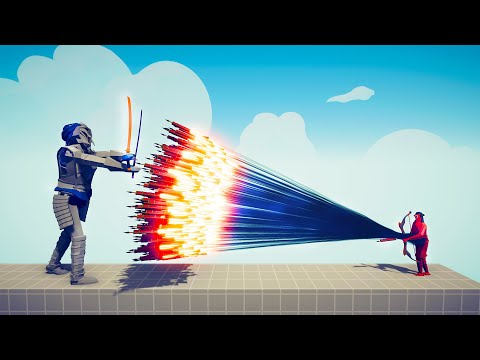 GIANT SAMURAI vs EVERY GOD - Totally Accurate Battle Simulator TABS