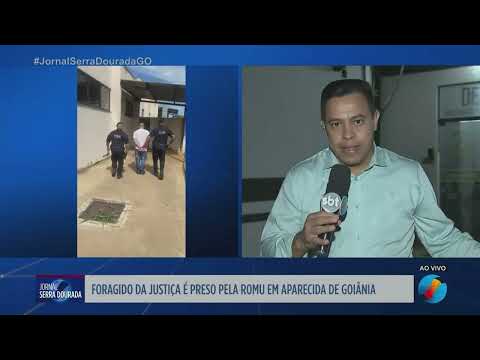 Romu prende foragido da Justiça em Aparecida de Goiânia