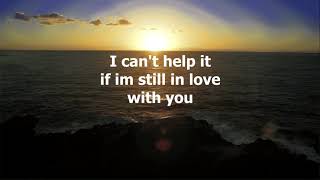 I Can&#39;t Help It If I&#39;m Still In Love With You by Hank Williams - 1951 (with lyrics)