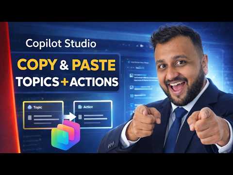 Copilot Studio: Backup & Clone Topics Copilot Studio: Backup & Clone Topics