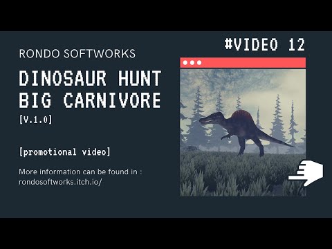 Dinosaur Hunting Big Carnivore video thumbnail
