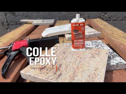 VIDEO    - Colle epoxy transparent 2k