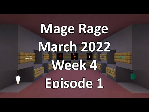 Rick Clark - Minecraft Mage Rage March 2022 Week 4 Episode 01