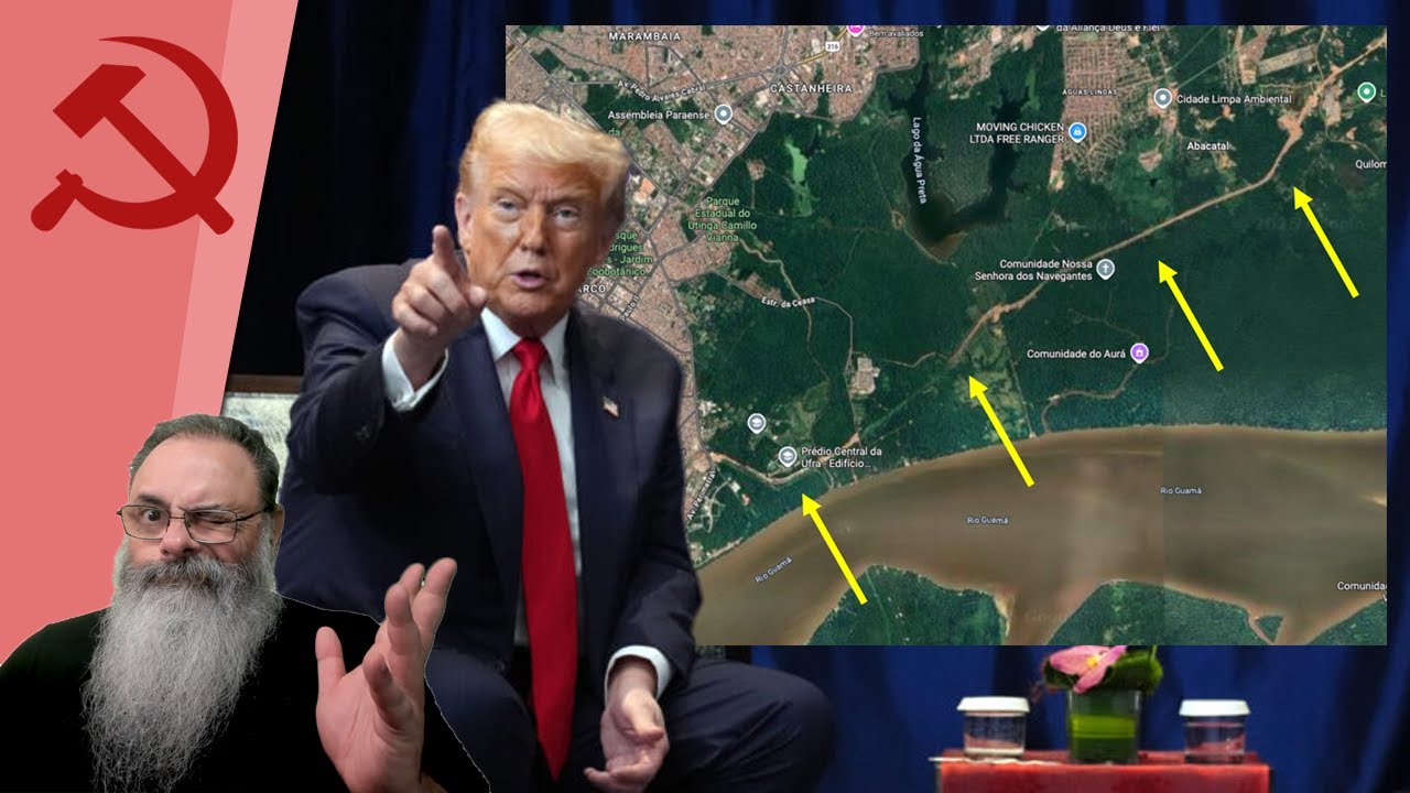 TRUMP esculacha COP30 apontando HIPOCRISIA: RASGARAM a FLORESTA para DIZER que PRESERVAM a FLORESTA