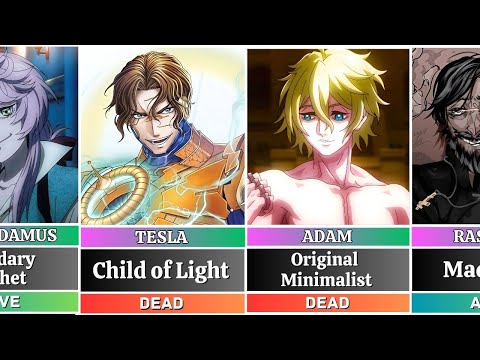 All Human Fighters in Shuumatsu no Valkyrie: Record of Ragnarok