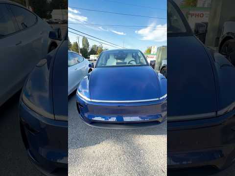 2025 Tesla Model Y Refresh | Deep Metallic Blue Vs Stealth Grey Color