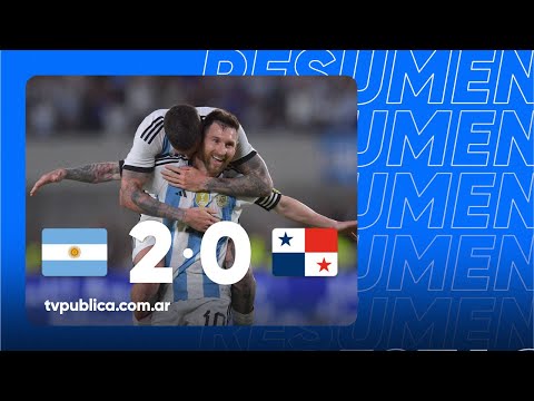 Argentina 2 - Panamá 0
