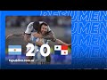 Argentina 2-0 Panamá: Resumen del partido - Amistoso 2023