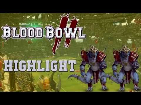 Who needs Agility anyway? Blood Bowl 2 highlight (the Sage): Saurus vanity passes
