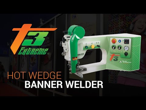 Tafelblad Hot Wedge Banner Welder Machine | Sign Lassen