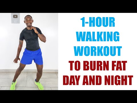 10000 Steps INTENSE Walk at Home Cardio Workout Melt 700 Calories