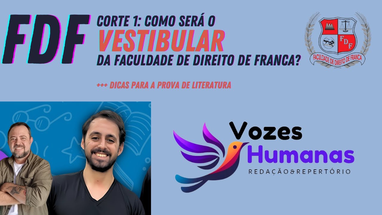 Vestibular da FACULDADE DE DIREITO DE FRANCA (Municipal de Franca)/Como é a prova? DICAS DE OURO!!