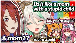 CC Calls Out Liz for Being a Mom to Raora & It Turns Into Kids Fighting [Hololive EN]