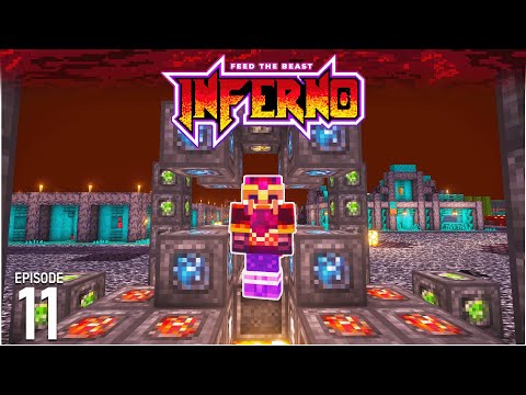 EPIC Minecraft FTB Inferno - Living Armor & T4 Tech!