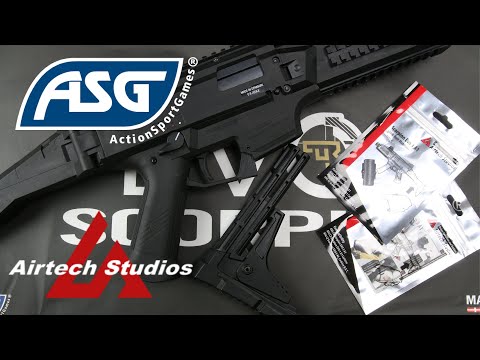 Airtech Studios Scorpion Evo Stock-Butt Stabilizer.