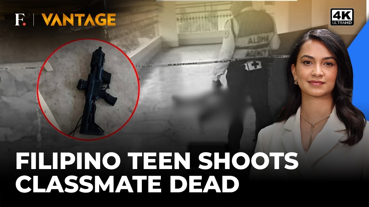 Filipino Teen Shoots Schoolmate, Livestreams Attack, Then Dies By Suicide | Vantage on Firstpost |4K