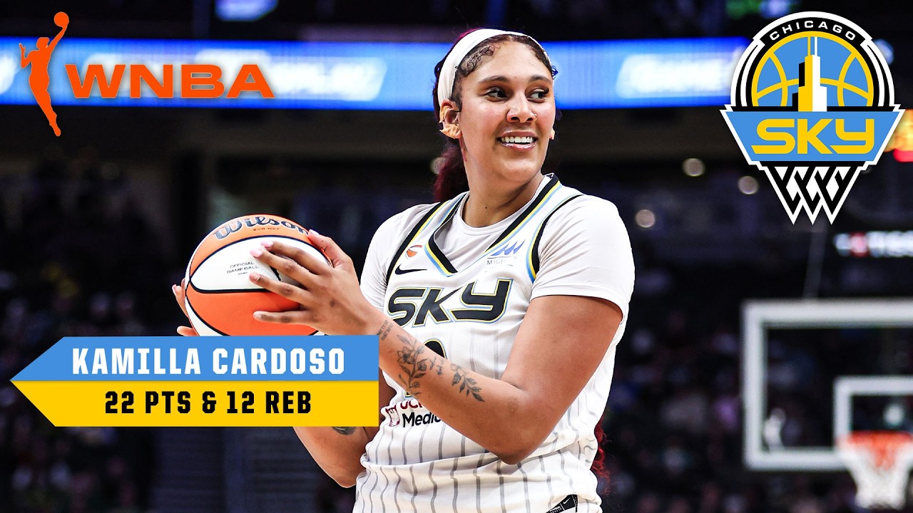 Kamilla Cardoso drops double-double in Chicago Sky’s win over Seattle Storm | WNBA on ESPN