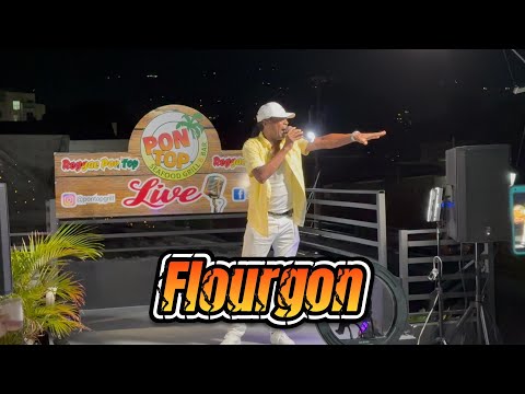 Reggae Dancehall Icon Flourgon Reeled Off Hits After Hits Under The Stars @ Pon Top Live 07-10-23