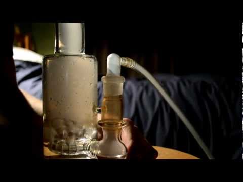 Bong Vaping with my EFS piece and the V-Tower