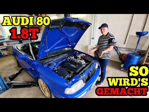 Audi 80 1.8T Umbau - so einfach geht's!
