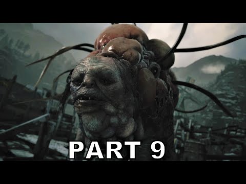 RESIDENT EVIL 8 VILLAGE Walkthrough Gameplay Part 9 - MOREAU BOSS (RE8)
