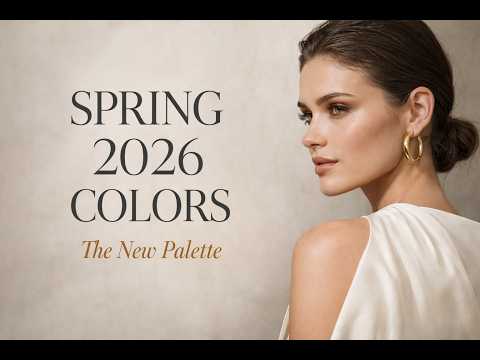 Top Color Trends for Spring 2026 | Fashion Forecast & Style Analysis
