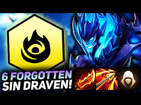 ASSASSIN DRAVEN CARRY WITH 6 FORGOTTEN!! | Teamfight Tactics Patch 11.15
