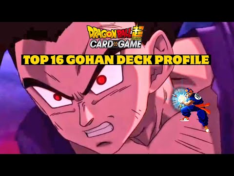 Top 16 Gohan Deck Profile - Dragon Super Card Game - Madison Regional