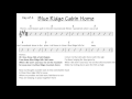 Blue Ridge Cabin Home  - bluegrass backing track Key of A (FAST)