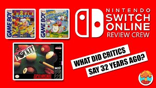 1990s Critics Review Kirby’s Dream Land 2, BurgerTime & Side Pocket (Nintendo Switch Online)