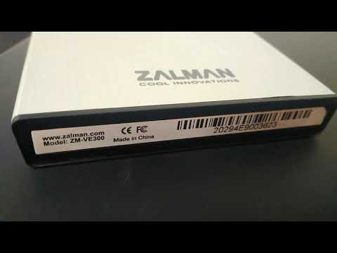 Старый внешний HDD ZALMAN ZM-VE300